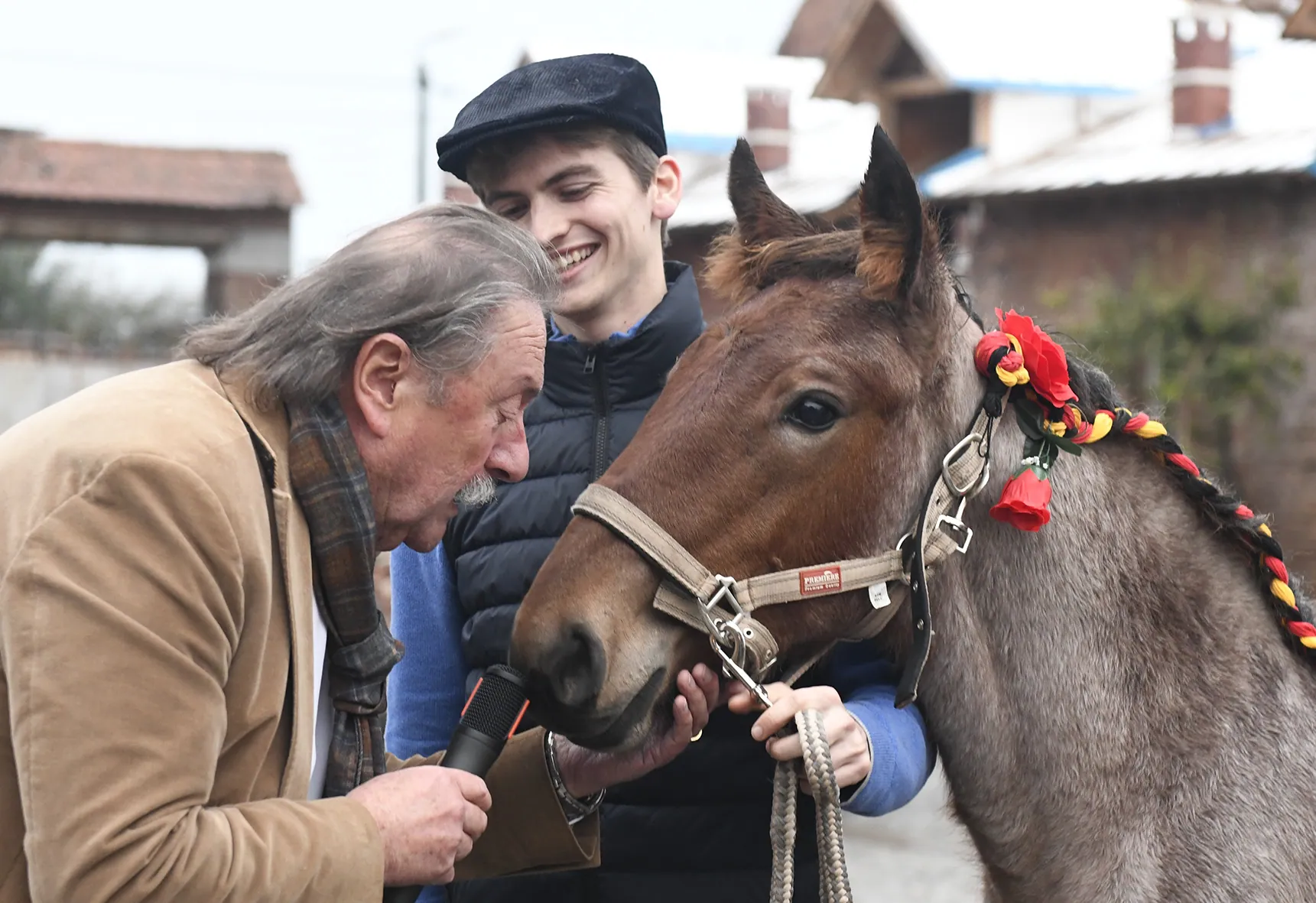 Peter Marijn Devalck met Fleur