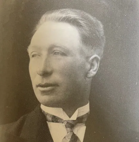 Paul Mersch als jonge man